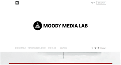 Desktop Screenshot of moodymedialab.com